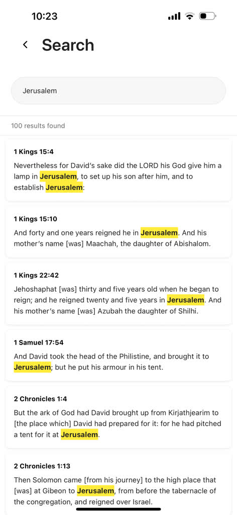 Faith+ Holy Bible App Screenshot 6