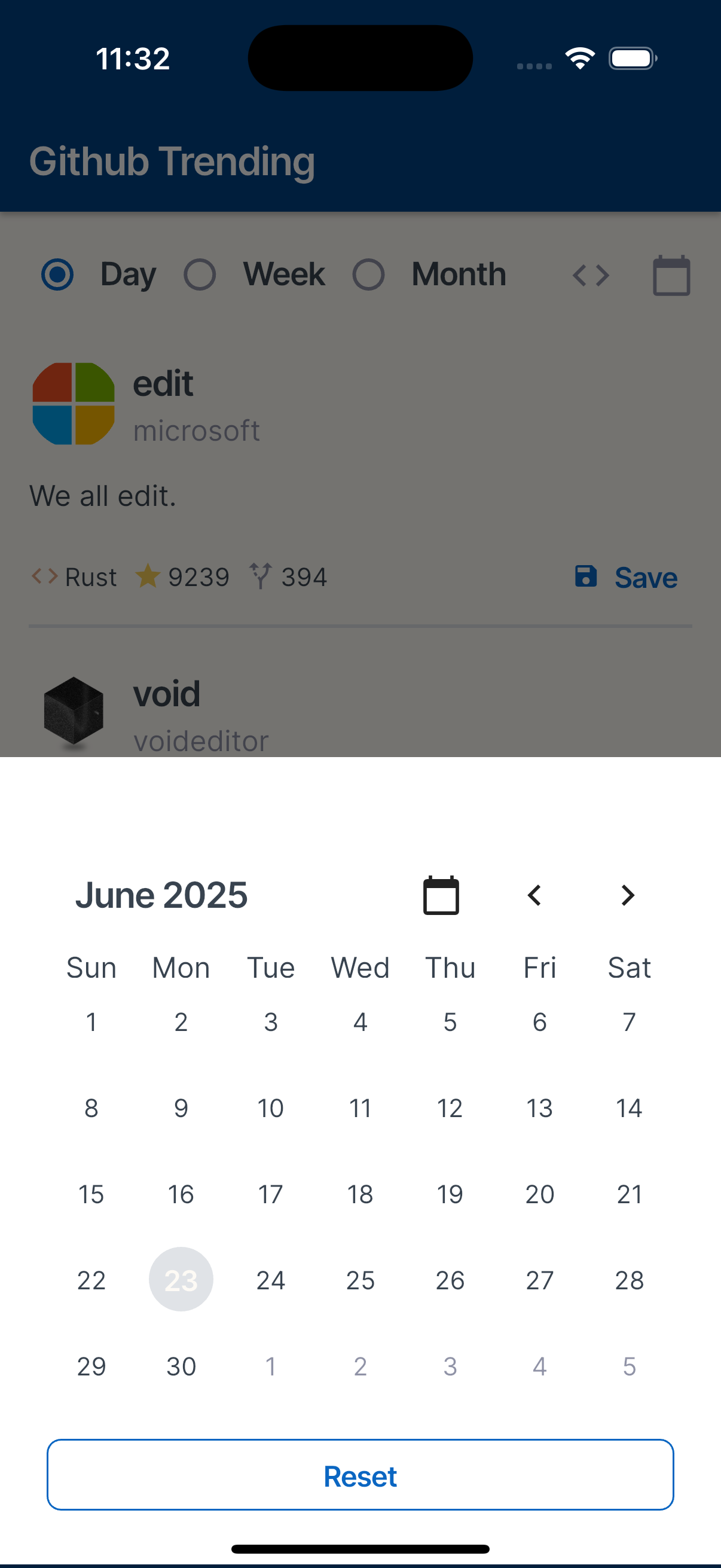 Trending Git App Screenshot 5